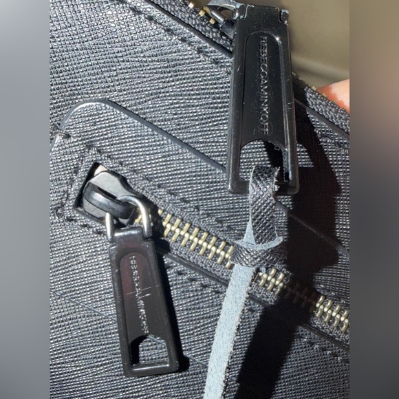 Rebecca Minkoff Pre-Loved Mini M.A.C. Crossbody – Black on Black - Picture 6 of 8